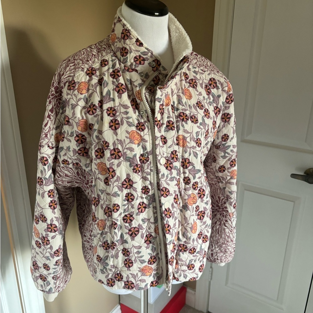 Anthropologie quilted jacket. Like new condition.